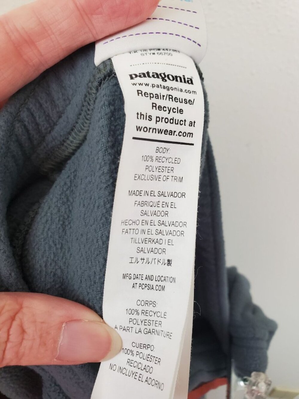 Patagonia Kids Micro D Joggers in Sage - Picture 13 of 14